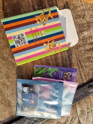 Got some tea bags as an extra at Vitaminstore in Roermond