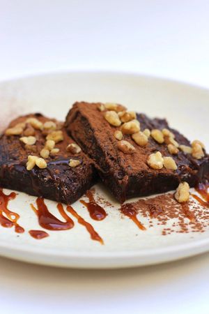 Brownie  at The Food Temple in Lisbon