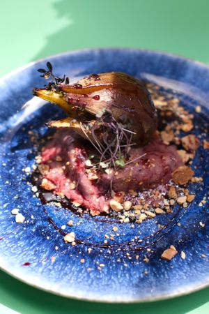 Figs in Port wine at The Food Temple in Lisbon