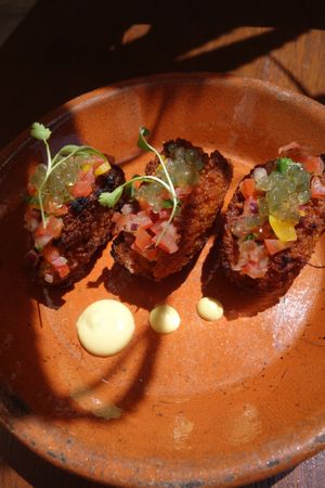 Acarajé at The Food Temple in Lisbon