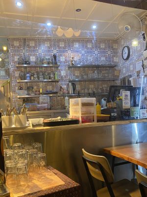 The kitchen  at The Food Temple in Lisbon