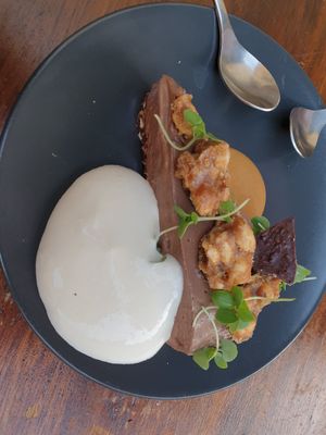 5* Chocolate tart at The Food Temple in Lisbon