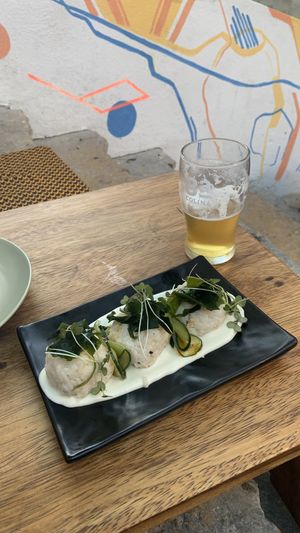 Onigiri rice balls  at The Food Temple in Lisbon