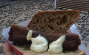 Vegan Hot Dog at The Food Temple in Lisbon