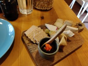 Cashew cheese at The Food Temple in Lisbon