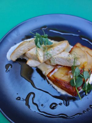 Tofu terriyaki
 at The Food Temple in Lisbon