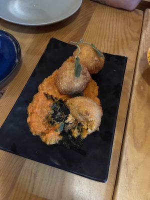 Arancini  at The Food Temple in Lisbon