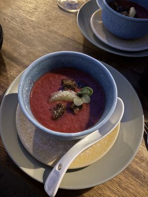 This was a cup size bowl.  Too salty and barely warm.  at The Food Temple in Lisbon