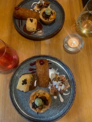 The Quartet: Tartelette, Tapioca, Taco & Roll  at The Food Temple in Lisbon