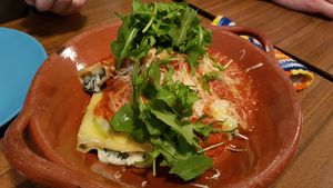 Dish of the day: cannelloni (for four people...) at The Food Temple in Lisbon