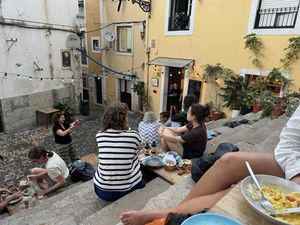 Draußen  at The Food Temple in Lisbon