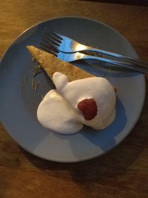 Lemon-Cake at The Food Temple in Lisbon