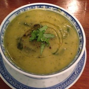 Yummy soup! at The Food Temple in Lisbon
