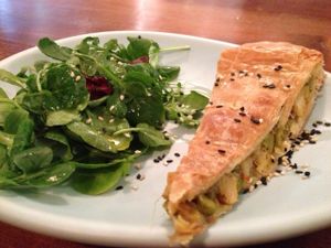 Quiche at The Food Temple in Lisbon