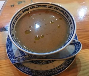 Chestnut soup at The Food Temple in Lisbon