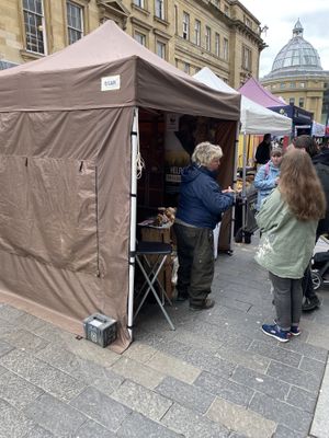WWF at Newcastle vegan market  at Vegan Market Co in Ipswich