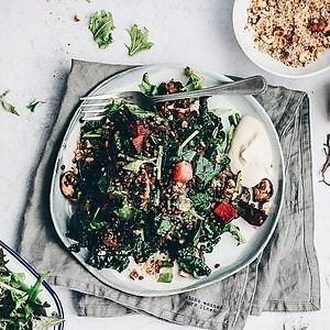 Miso Mushroom at Palm Greens & Soul in East London