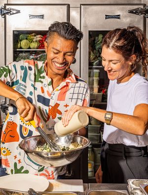 Kali & Memby of Palm Greens at Palm Greens & Soul in East London