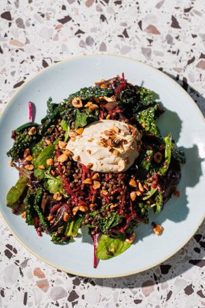 Miso Mushroom
warming, earthy & comforting, with a touch of sweetness  at Palm Greens & Soul in East London