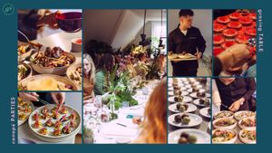 Choose Palm Greens for your bespoke catering.
Visit our website for details! at Palm Greens & Soul in East London