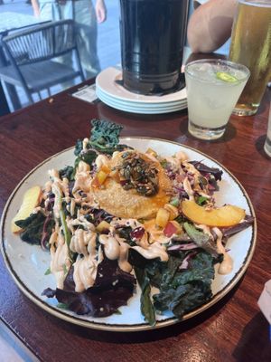 Mexican salad   at Palm Greens & Soul in East London