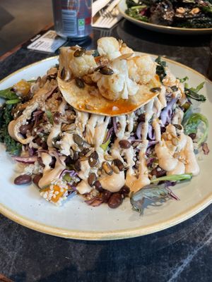 Mexican bowl  at Palm Greens & Soul in East London