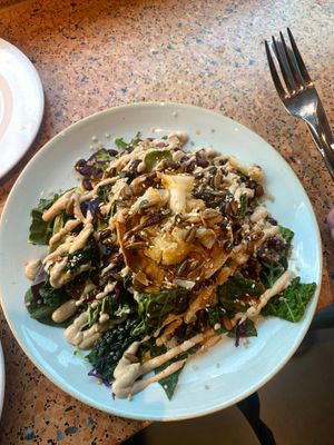 Mexican Tostado at Palm Greens & Soul in East London