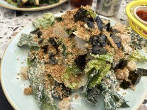 Caesar salad  at Palm Greens & Soul in East London