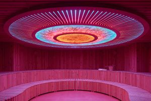 The Sensorium (sauna) at Palm Greens & Soul in East London