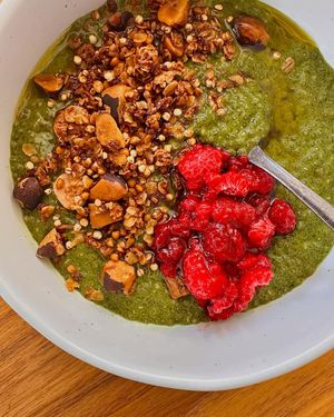 Breakfast at Palm Greens & Soul in East London