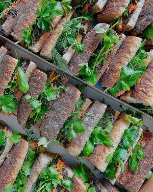 Banh Mi at Palm Greens & Soul in East London