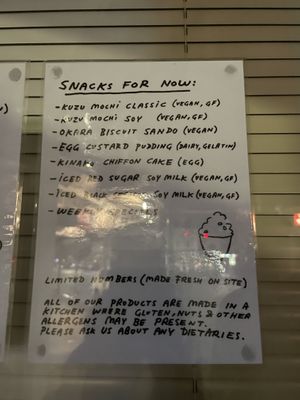 Snacks   at Tofu Shoten 豆腐商店 in Brunswick