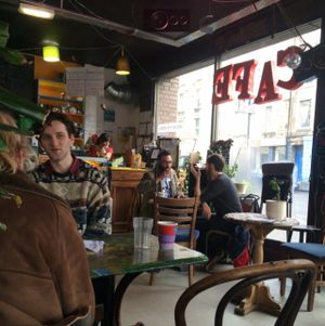 inside at The Forest Cafe in Edinburgh