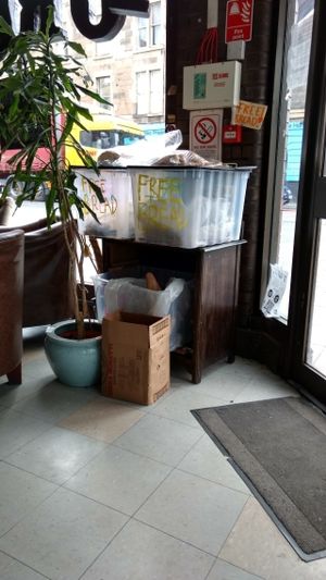 free bread at The Forest Cafe in Edinburgh