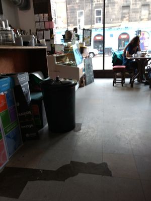 conter at The Forest Cafe in Edinburgh