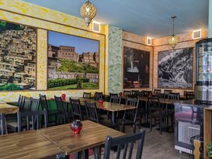 Inside of Hito Falafel. at Hito Falafel in Berlin