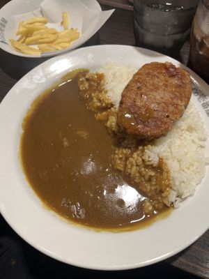Soy meat hamburger curry  at CoCo Ichibanya - PLiCO Sannomiya-Shop  in Kobe