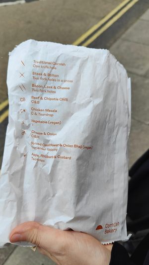  at The Cornish Bakery in Bath