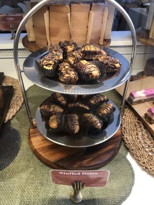 stuffed date  at Anook Bakehouse in Amsterdam