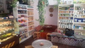 inside at Bliss Cafe in Stockholm