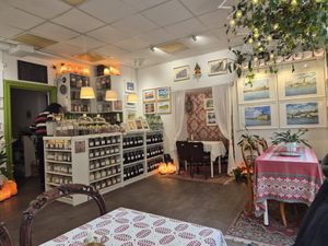 Beautiful cozy at Bliss Cafe in Stockholm