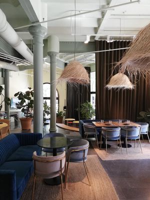 Interior at Wild Food in Barcelona