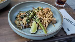 Pad Thai at Wild Food in Barcelona