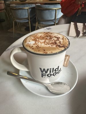 Cappuccino   at Wild Food in Barcelona