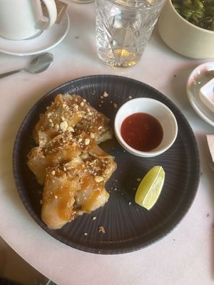 Summer rolls  at Wild Food in Barcelona