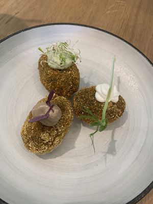 Croquetas de setas   at Wild Food in Barcelona
