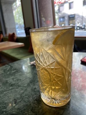 Ice tea  at Wild Food in Barcelona