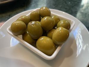 Olives  at Wild Food in Barcelona