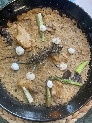 Rice  at Wild Food in Barcelona