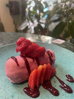 Pink panther  at Wild Food in Barcelona